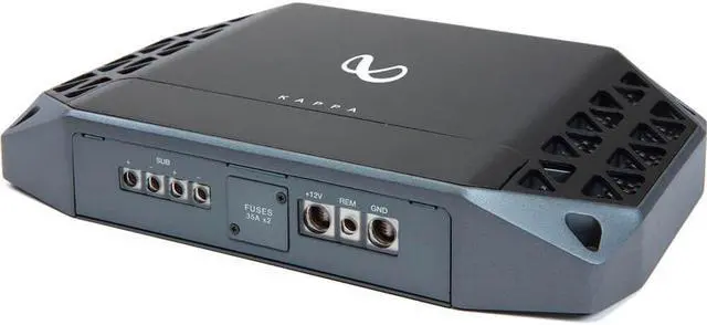 Alt view image 5 of 8 - Infinity Kappa One6 -Class D, 600W Mono Subwoofer Amplifier with LPF, Low- and High- Level Inputs, RBC (Remote Bass Control) Included
