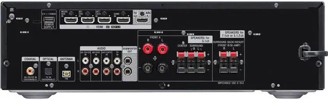 Alt view image 17 of 20 - Sony STR-DH790 7.2-ch Surround Sound Home Theater AV Receiver: 4K HDR, Dolby Atmos & Bluetooth Black