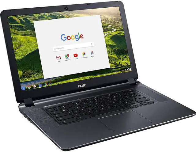 Alt view image 2 of 5 - Acer Chromebook 15 CB3-532-108H 15.6" Chromebook - 1366 x 768 - Atom x5 E8000 - 4 GB RAM - 16 GB Flash Memory - Granite Gray