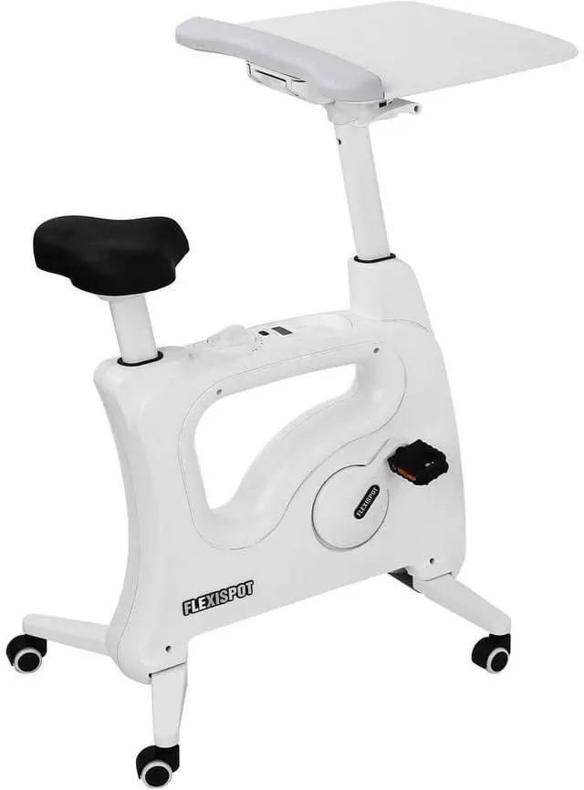 Alt view image 9 of 12 - Flexispot Exercise Bike Home Office Standing Desk Bike - Deskcise Pro - 2018 CES Innovation Awards