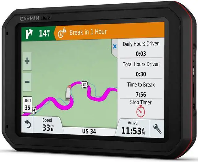 Alt view image 15 of 16 - Garmin dezlCam 785 LMT-S 7 Inch Advanced Truck Navigator