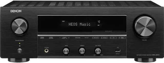 Alt view image 16 of 18 - Denon DRA-800H 2-Channel Stereo Network Receiver for Home Theater | Hi-Fi Amplification | Connects to All Audio Sources - Black