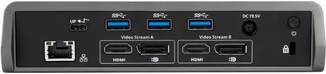 Alt view image 11 of 20 - Targus USB-C Universal DV4K Docking Station with Power - DOCK180USZ