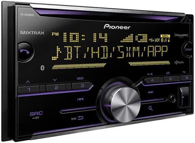 Alt view image 2 of 14 - Pioneer 2-Din CD Receiver w/ ARC App, Bluetooth, HD Radio & SiriusXM-Ready