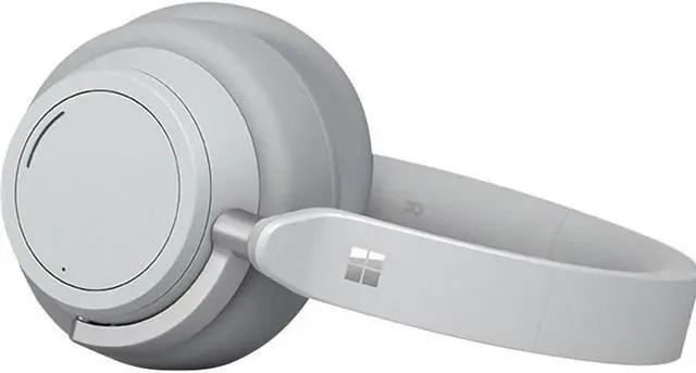 Alt view image 15 of 20 - Microsoft GUW00001 Surface Wireless Noise Cancelling Headphones - Light Gray