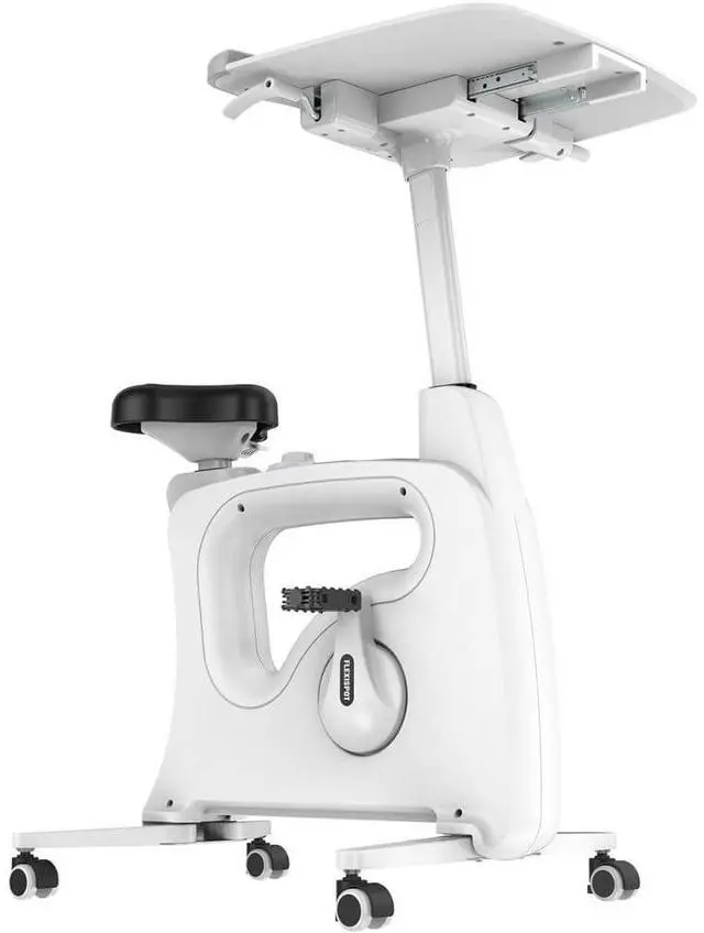 Alt view image 10 of 12 - Flexispot Exercise Bike Home Office Standing Desk Bike - Deskcise Pro - 2018 CES Innovation Awards