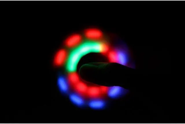 Alt view image 2 of 2 - Odyssey ODY901W Fidget Spinner - White LED