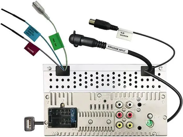 Alt view image 8 of 20 - JVC KWM560 6.8 inch Shallow Chassis Digital Media Receiver