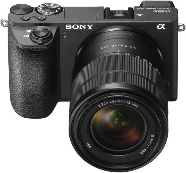 Alt view image 20 of 20 - Sony a6500 Mirrorless Camera with 18-135mm Lens with LCD, 3", Black
