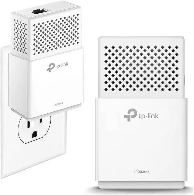 Alt view image 9 of 20 - TP-Link AV1000 Powerline Starter Kit (TL-PA7017 KIT) - Gigabit Port, Plug&Play, Ethernet Over Power, Nano Size, Ideal for Smart TV, Online Gaming, Wired Connection Only