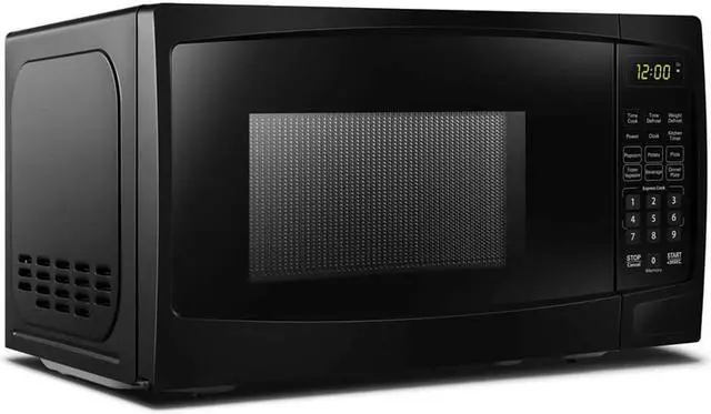 Alt view image 6 of 9 - Danby DBMW0720BBB 0.7 cu. ft. Countertop Microwave in Black