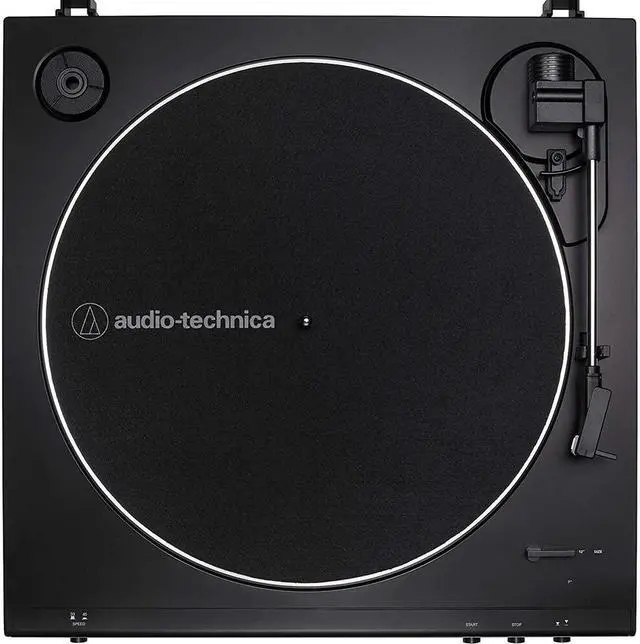 Alt view image 9 of 20 - Audio Technica Fully Automatic Belt-Drive Turntable - Gun Metal