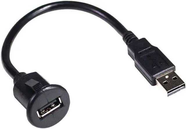 Alt view image 2 of 9 - PAC USBDMA6 6 ft. Ext Cable USB Dash Mount Bracket