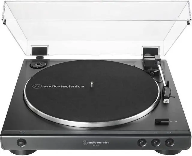 Alt view image 8 of 20 - Audio Technica Fully Automatic Belt-Drive Turntable - Black