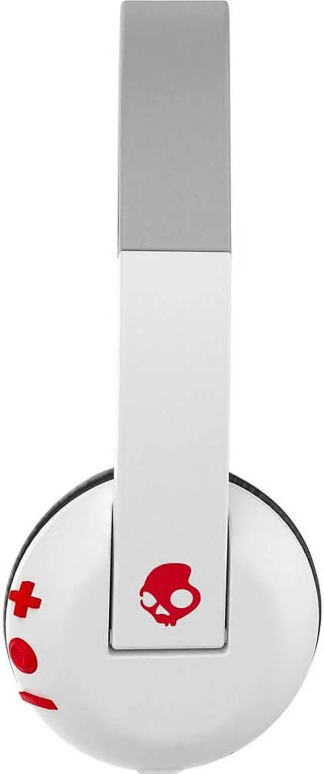 Alt view image 7 of 8 - Skullcandy White/Gray/Ged S5URHW-457 Uproar Wireless Headphone