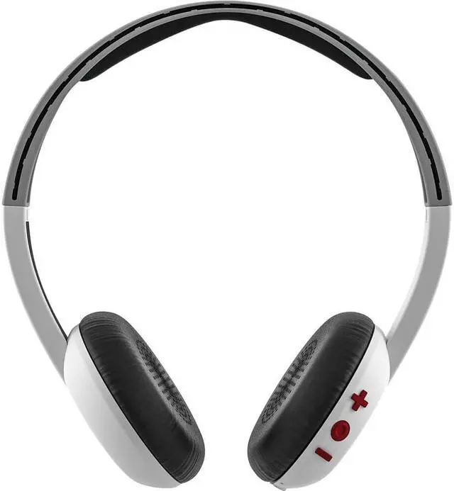 Alt view image 8 of 8 - Skullcandy White/Gray/Ged S5URHW-457 Uproar Wireless Headphone