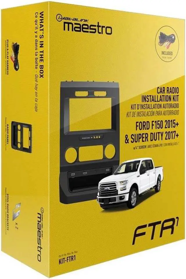 Alt view image 6 of 9 - iDatalink  Factory System Adapter KIT-FTR1