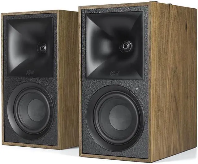 Alt view image 10 of 20 - Klipsch Heritage Wireless The Fives Walnut Home Audio Speaker Pair