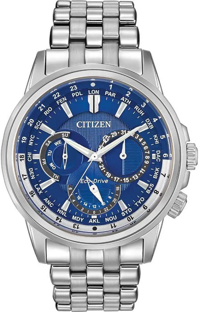 Alt view image 10 of 13 - Men's Citizen Eco-Drive Calendrier Multi-Funtion Watch BU2021-51L
