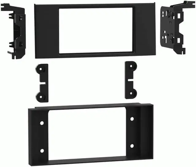 Alt view image 6 of 6 - Metra 99-9402B 1 or 2 Din Dash Kit for Select Land Rover Range Rover 2003-2012