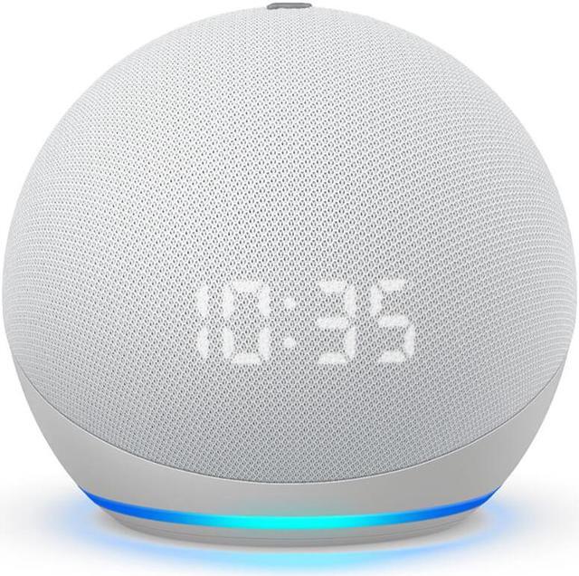 Alt view image 7 of 20 - Amazon 53-023503 Home AutomationEcho Dot (4th Gen) | Smart Speaker with Clock and Alexa | Glacier White