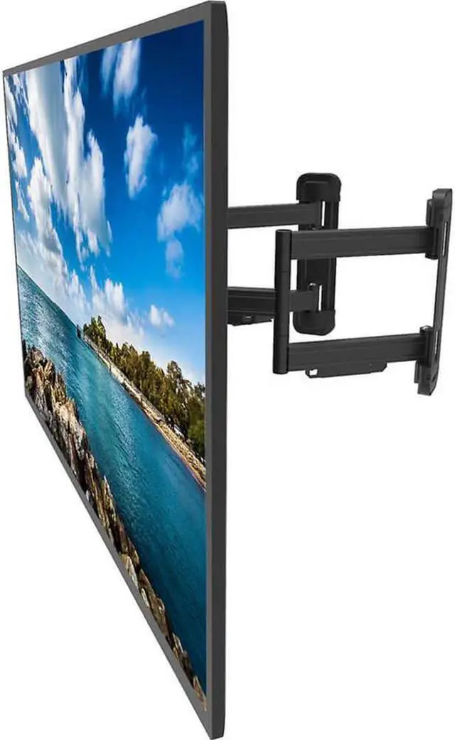 Alt view image 15 of 20 - Kanto PDC650 Full Motion Corner TV Mount for 37" - 70" TV (Black)