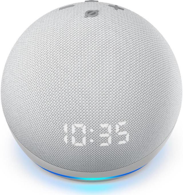 Alt view image 6 of 20 - Amazon 53-023503 Home AutomationEcho Dot (4th Gen) | Smart Speaker with Clock and Alexa | Glacier White