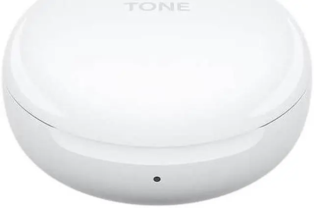 Alt view image 11 of 12 - LG TONE Free UVnano FN6 Wireless Earbuds w/ Meridian Audio - White
