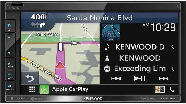 Alt view image 7 of 10 - Kenwood DNR476 Navigation Digital Multimedia Receiver with Bluetooth