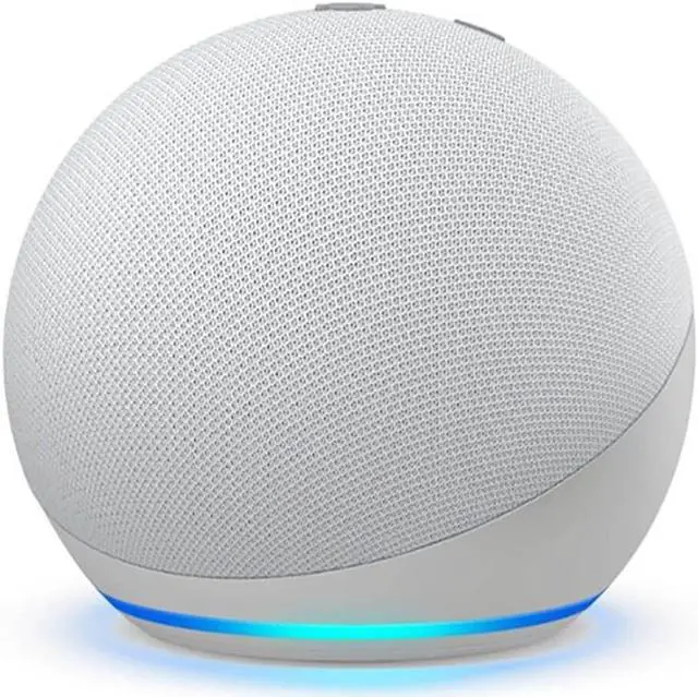 Alt view image 11 of 20 - Echo Dot (4th Gen) | Smart Speaker with Alexa | Glacier White