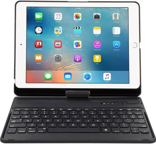 Alt view image 15 of 17 - TARGUS THZ700US VERSATYPE KEYBOARD CASE FOR 9.7IN IPAD PRO, AIR 2, 1 BLACK 9.7IN