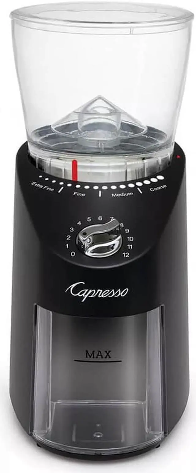 Alt view image 2 of 9 - Capresso 57001 Infinity Plus Conical Burr Grinder