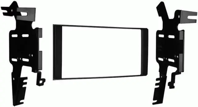 Alt view image 11 of 13 - Metra 95-7619 Double DIN Install Dash Kit for 2013-up Nissan Titan/Frontier