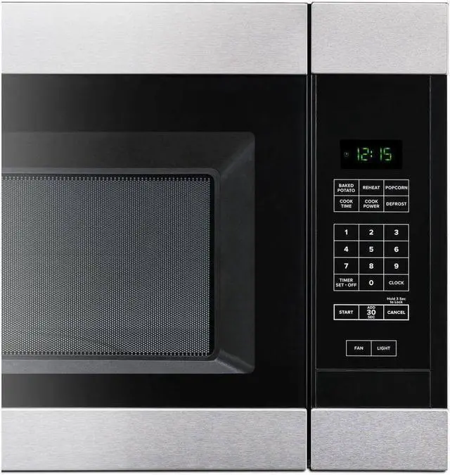 Alt view image 4 of 4 - Amana AMV2307PFS 1.6 Cu. Ft. Stainless Over-the-Range Microwave