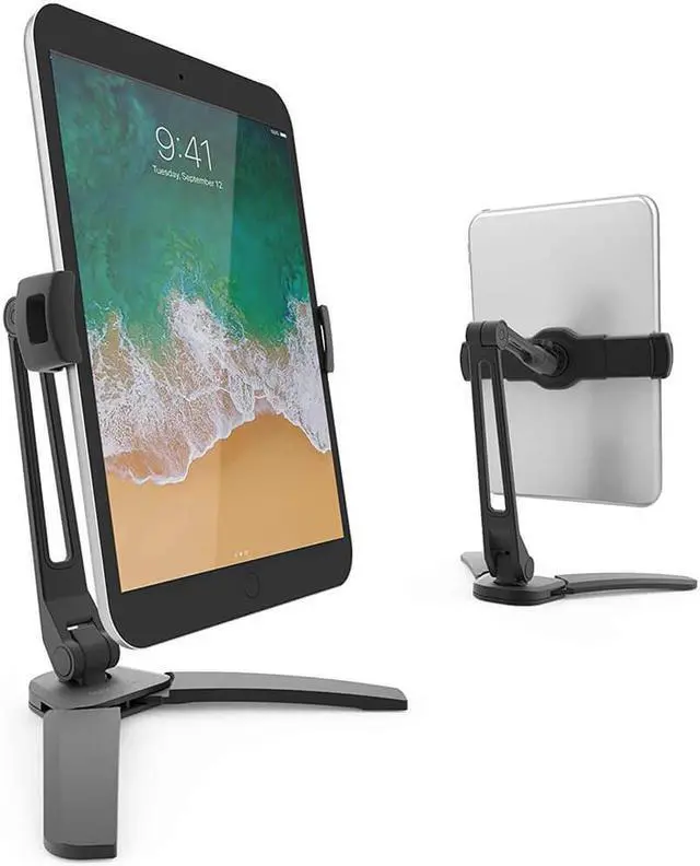 Alt view image 8 of 11 - Kanto DS150 Universal Phone and Tablet Stand with Mounting Bracket (Black)