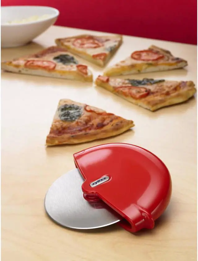 Alt view image 9 of 10 - ZYLISS Pizza Cutter Wheel and Slicer
