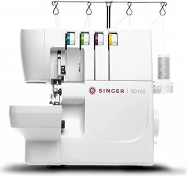 Alt view image 2 of 13 - Singer S0100 Overlock Serger, White 230267112