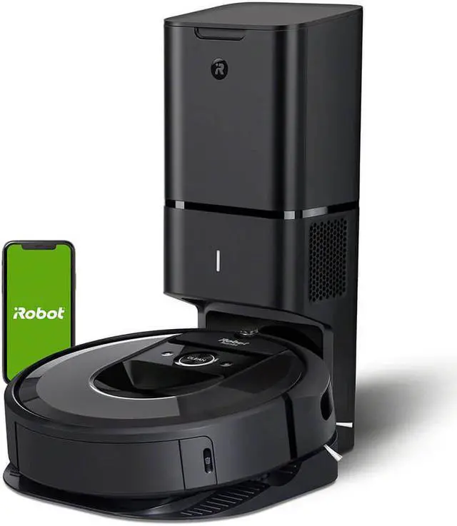 Alt view image 9 of 20 - iRobot ROOMBAI755 Roomba i7+ Wi-Fi Connected Robot Vacuum