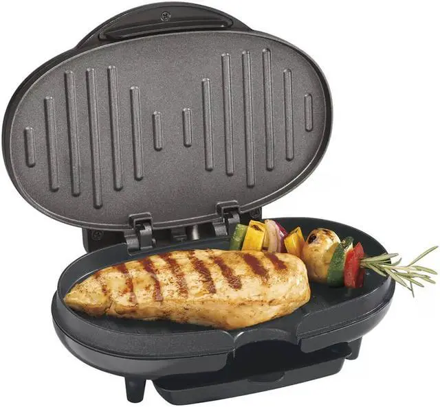 Alt view image 5 of 7 - Proctor Silex 25218P Compact Grill