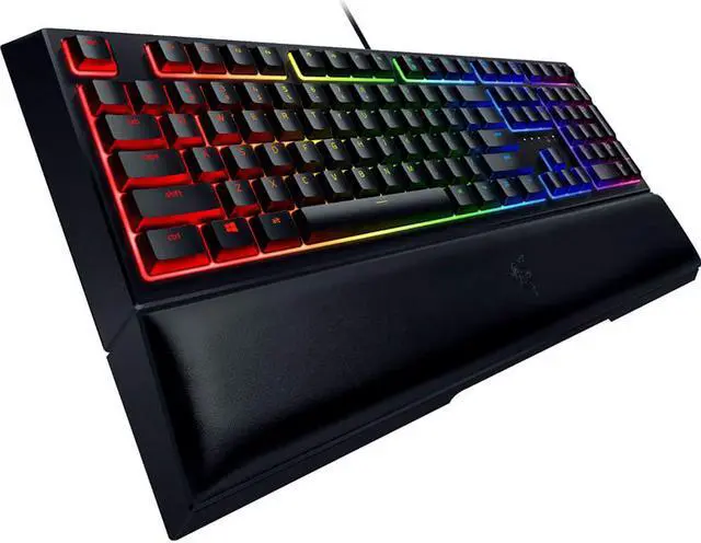 Alt view image 12 of 20 - Razer Ornata V2 - Mecha-Membrane Gaming Keyboard - US Layout