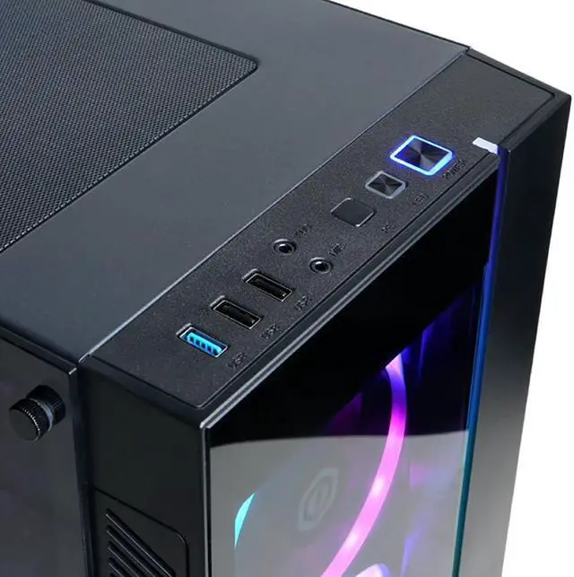 Alt view image 4 of 4 - CyberpowerPC Gaming Desktop Gamer Master GMA9100CPGV3 Ryzen 5 5000 Series 5600X (3.70 GHz) 16 GB DDR4 1 TB PCIe SSD NVIDIA GeForce RTX 3060 Windows 10 Home 64-bit