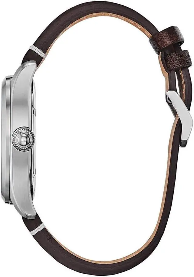 Alt view image 6 of 7 - Citizen Eco Drive Mens Chandler Stainless Steel Green Dial BM6838-09X