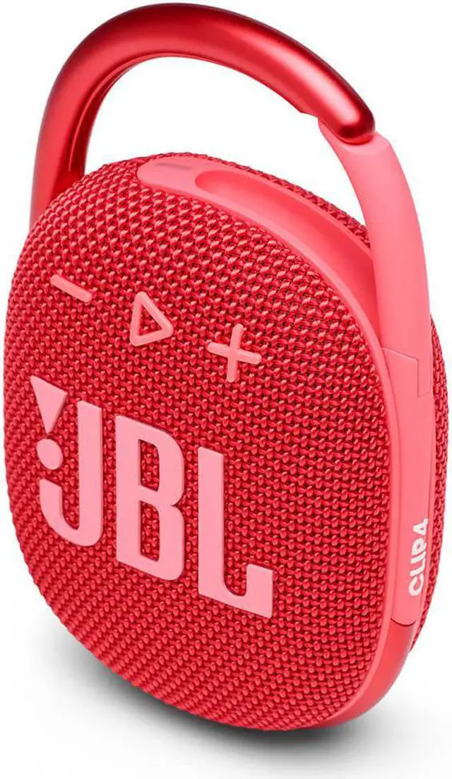 Alt view image 11 of 19 - JBL Clip 4 Portable Bluetooth Waterproof Speaker (Red)