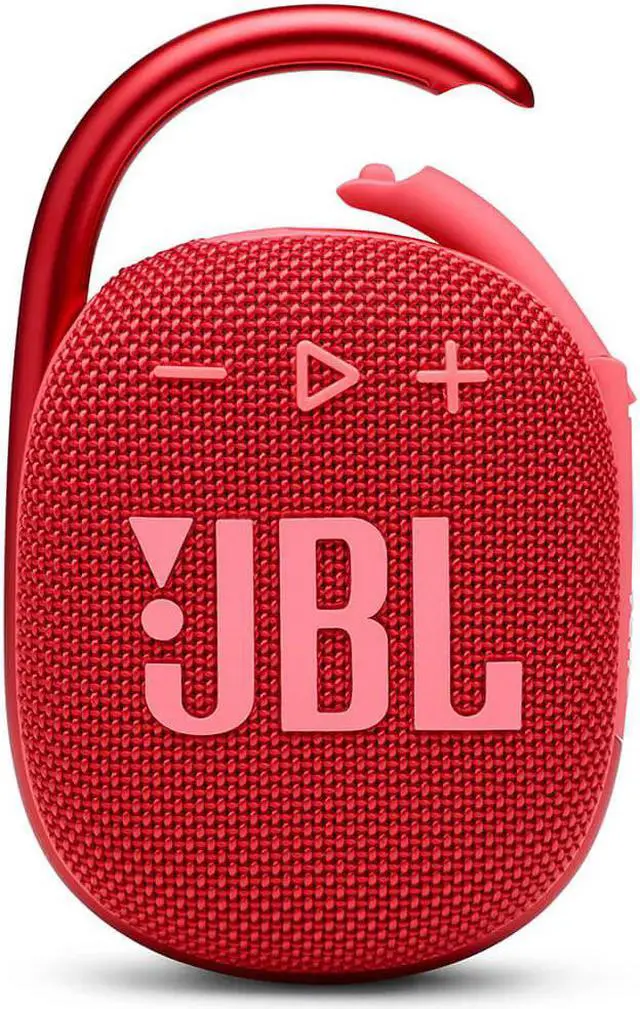 Alt view image 9 of 19 - JBL Clip 4 Portable Bluetooth Waterproof Speaker (Red)