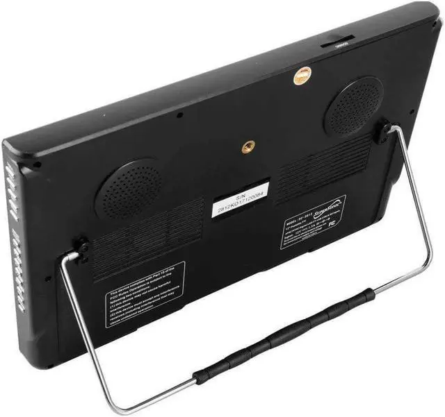 Alt view image 8 of 15 - Supersonic SC-2812 12" Portable Ultra Lightweight Widescreen LED TV, HDMI, SD, MMC, USB, VGA Remote Control