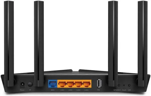 Alt view image 6 of 20 - ARCHER AX3000 Dual Band Gigabit Wi-Fi 6 Router 5 Ports Dual-Band 2.4 GHz/5 GHz ARCHERAX3000