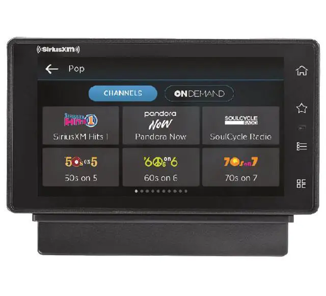 Alt view image 4 of 6 - SiriusXM SXWB1V1 Tour Radio With 360L Dock and Play Satellite Streaming Radio
