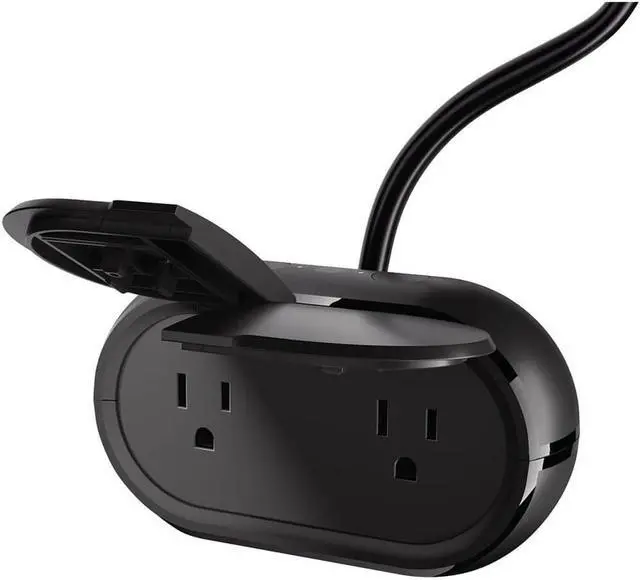 Alt view image 2 of 6 - Cync by GE 93128846 Cync Outdoor Smart Plug