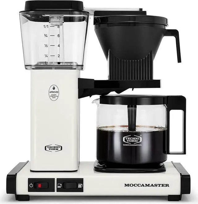Main image of Technivorm 53933 Moccamaster KBGV Select 10-Cup Coffee Maker - Off White
