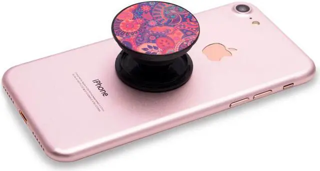 Alt view image 4 of 4 - Spinpops - Expanding Stand & Grip Colourful Red Lace